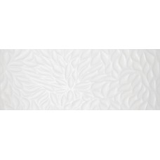 Плитка настенная 23x60 Florentine белая рельеф 